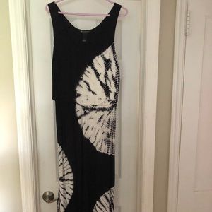 INC Tie Dye Maxi Dress Size L